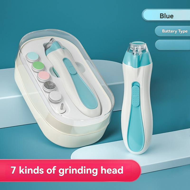 Baby Nail Trimmer Electric - 1 Stück Baby-Nagelschleifer, elektrisch, wiederaufladbar, leise,