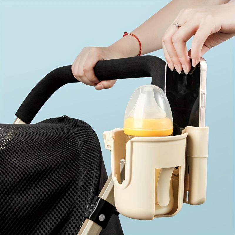 Stroller Accessories - 2-in-1 Universal-Kinderwagen-Getränkehalter mit Handyhalterung, Universeller Flaschenhalter