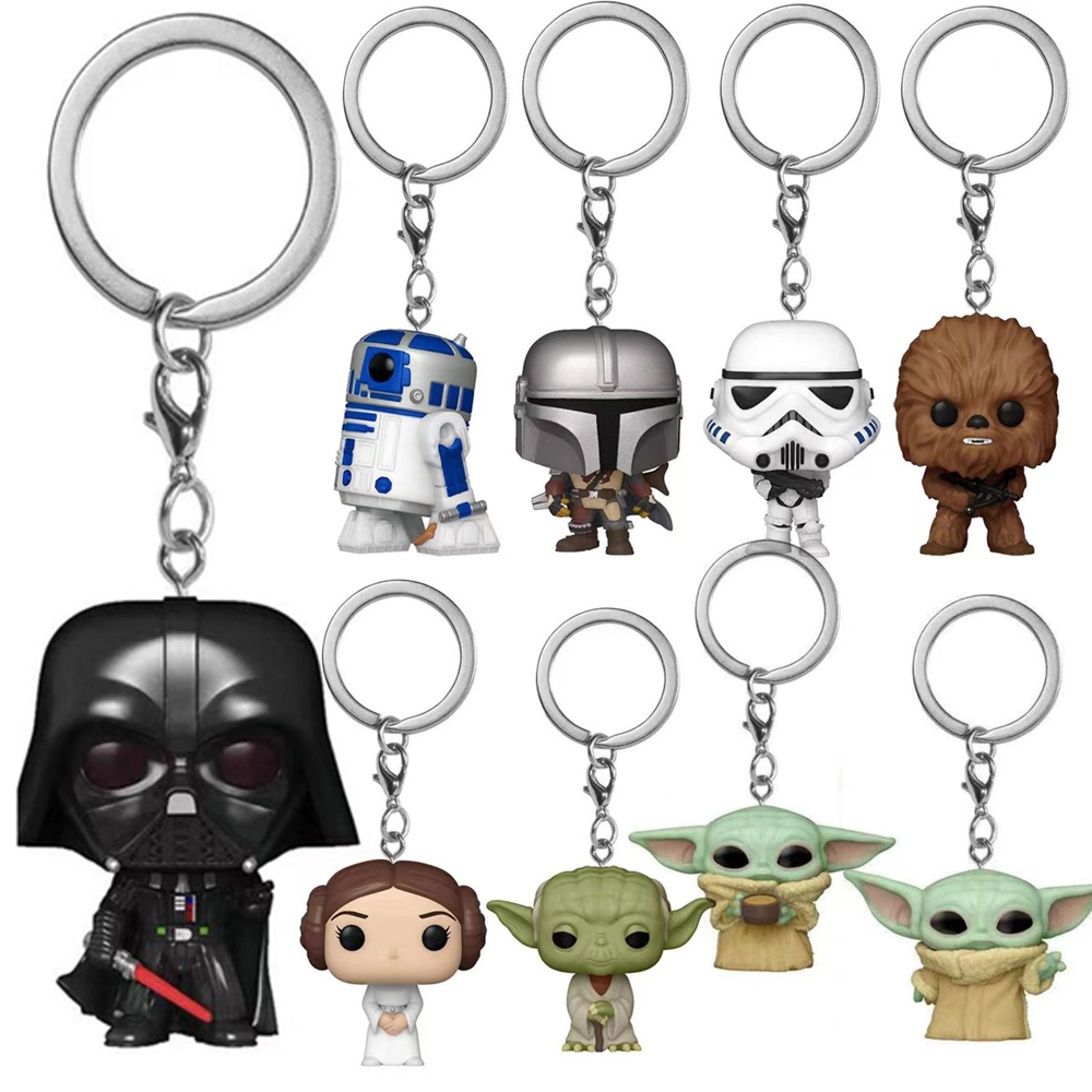Baby Yoda Products - Trendiger Schlüsselanhänger Obi-Wan Kenobi Das Kind