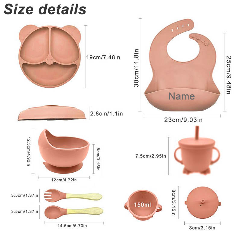 Baby Fütterung Platte Sets Sau – Baby Led Weaning Set Bewertung und Preis