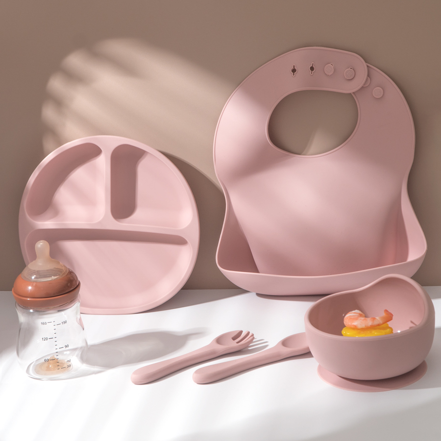 5Pcs Baby Silikon Fütterung Se – Baby Led Weaning Set Bewertung und Preis