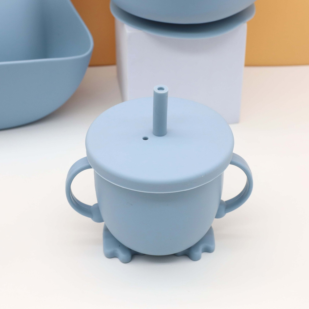 Hot Baby Food Geschirr Set Lät – Silicone Baby Bibs Bewertung und Preis